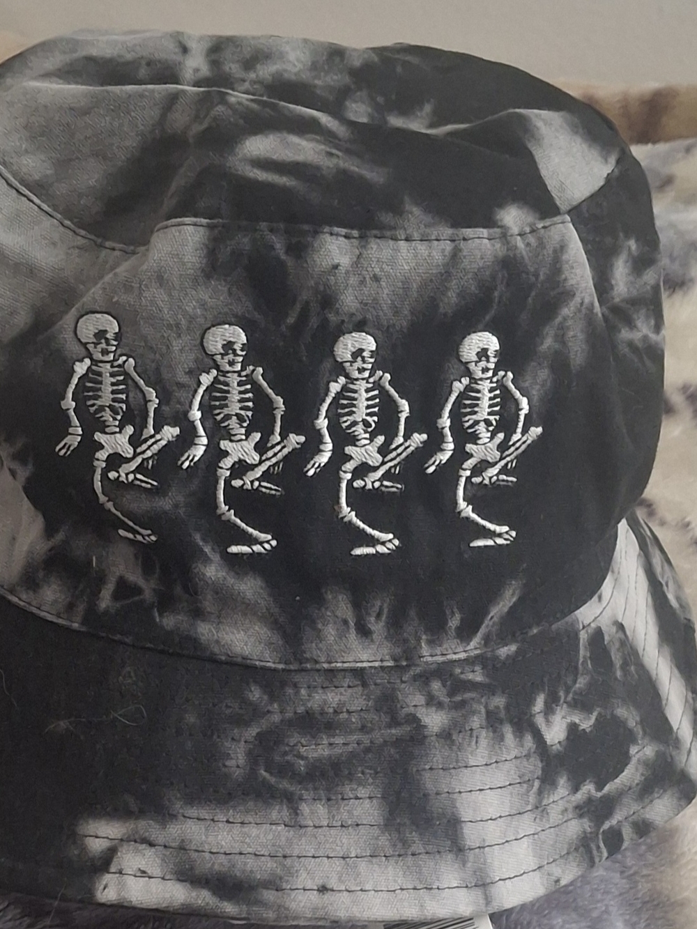 Disney Park Silly Symphonic Skeleton Dance  Bucket Hat Size Adult